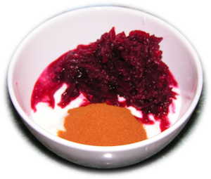 jogurt naturalny, buraczki tarte marynowane, pieprz chili cayen, marynata do piersi z kurczaka, marynata do drobiu